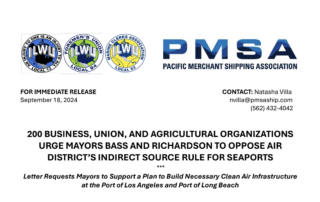 Port of Long Beach, Port of Los Angeles, Port ISR, Mayor of Long Beach, Mayor of Los Angeles, Karen Bass, Rex Richardson, emissions, ghg, environmental policy, Southern California ports